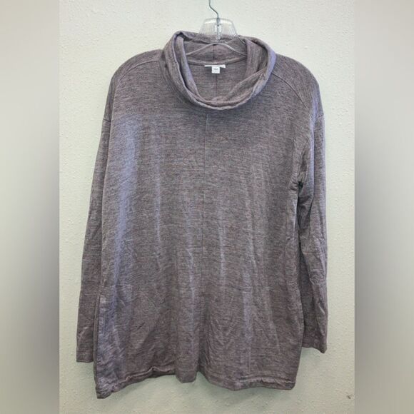 J. Jill Sweaters - J. Jill oversized Cowl Neck Lagenlook minimalist Fall Sweater with pockets #66